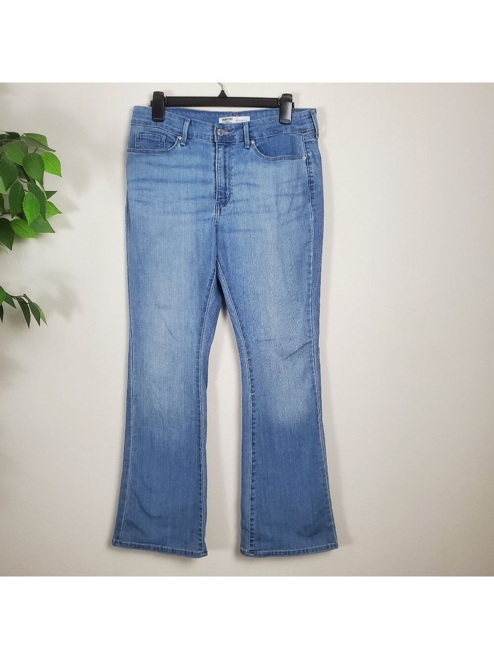 Levi Strauss Gold Signature Light Blue Flare Jeans Women Mid Rise Bootcut 29x30